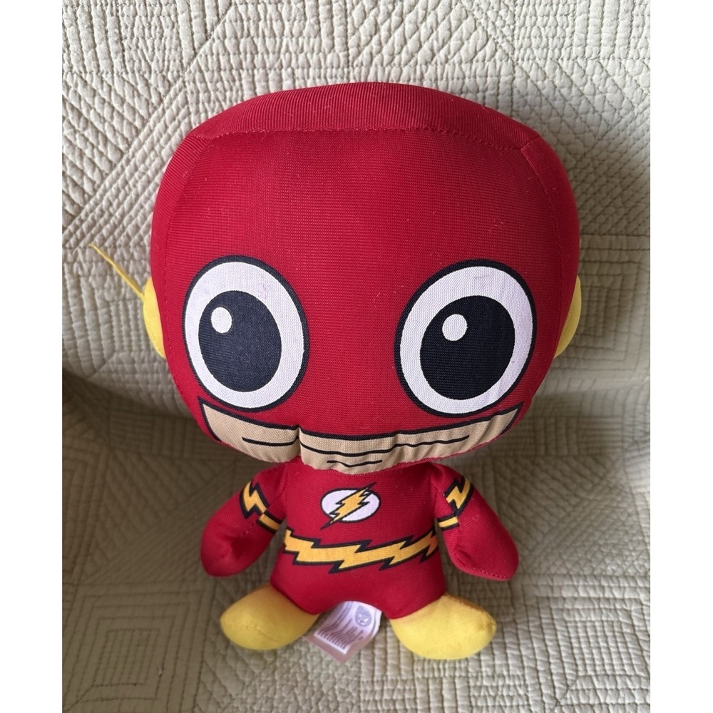 DC Comics Originals Flash Plush Big Head Figure Stuffed - Toy Factory 10"